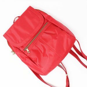 Travelon Red Nylon Backpack Backpack